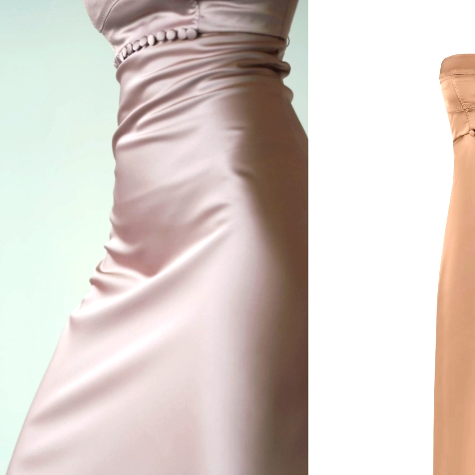 Anna October Satin Dress Gown Mira — image 5 of 8